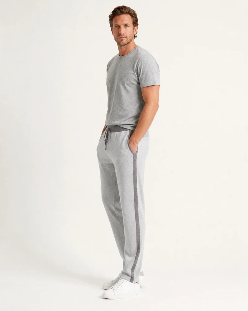 High-End Thick Cashmere Elastic Waist Comfort