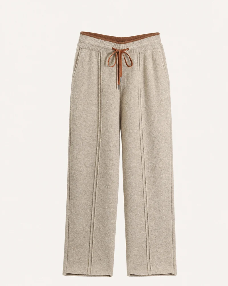 Cashmere Knit Slim-Fit Pants Limited Edition
