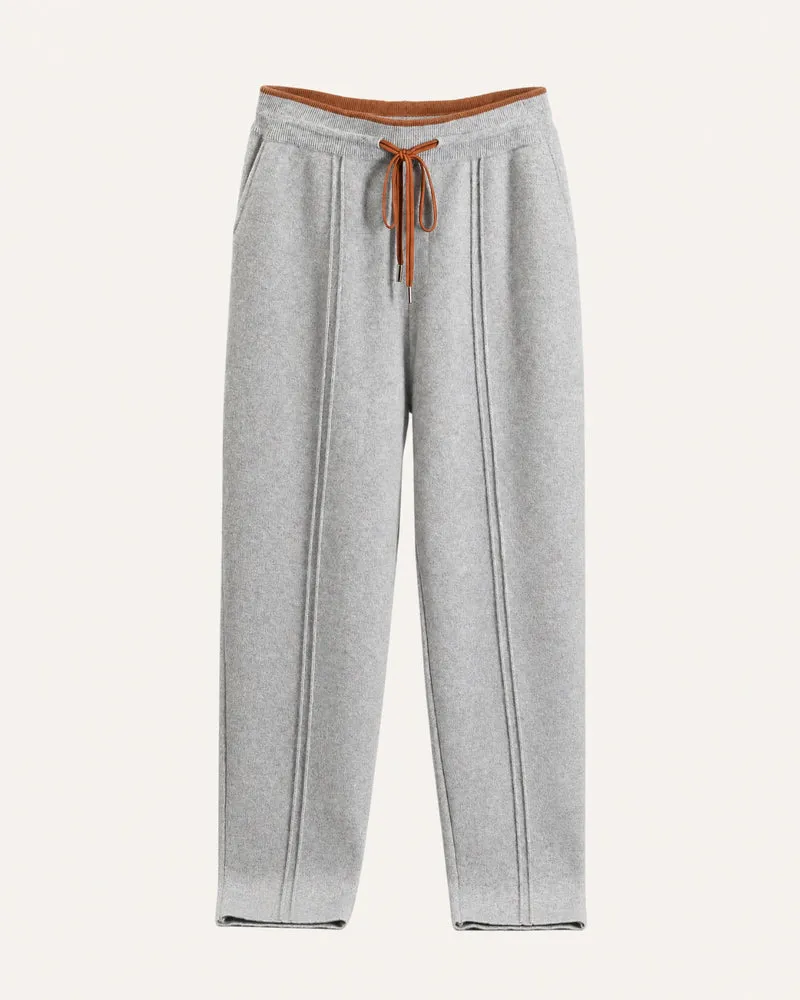 Cashmere Knit Slim-Fit Pants Limited Edition