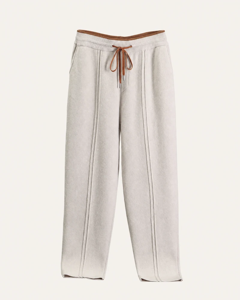 Cashmere Knit Slim-Fit Pants Limited Edition
