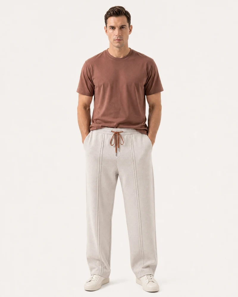 Cashmere Knit Slim-Fit Pants Limited Edition