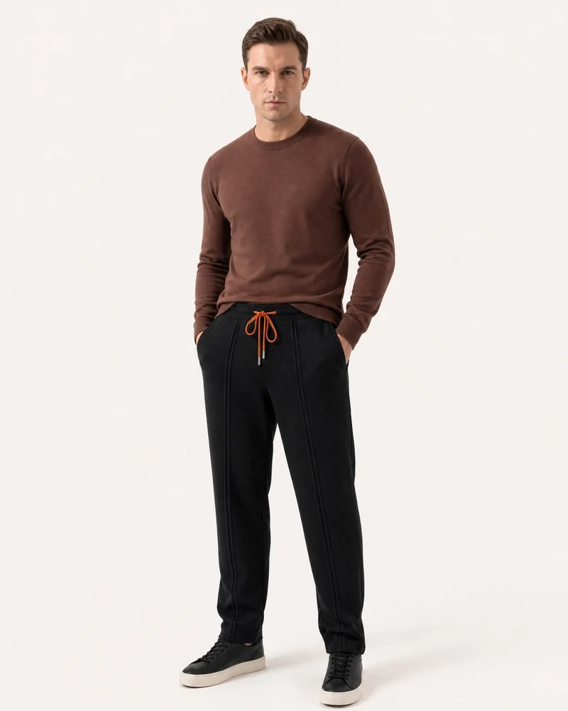 Cashmere Knit Slim-Fit Pants Limited Edition
