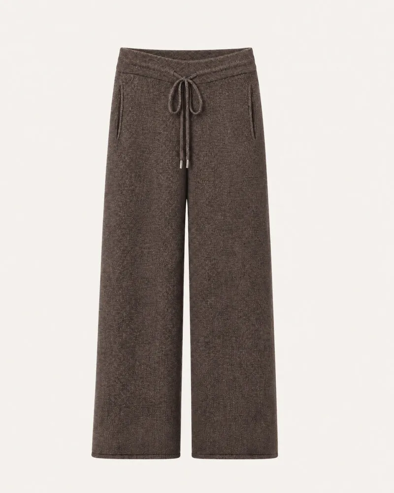 Four-Way Stretch Cashmere Travel Pants
