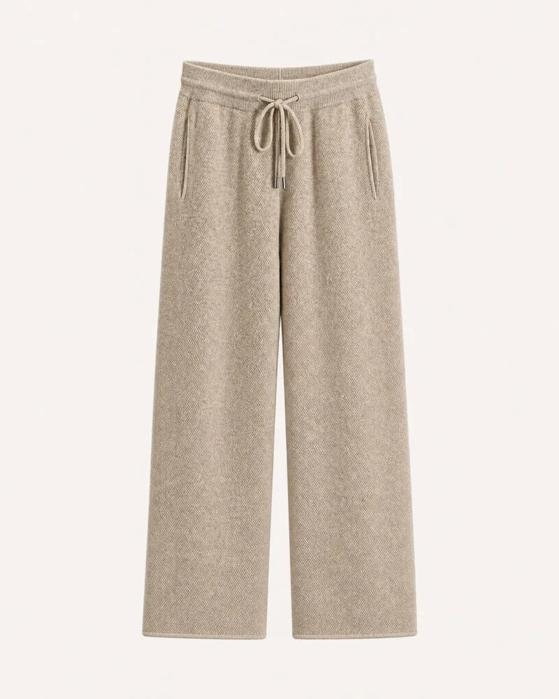Four-Way Stretch Cashmere Travel Pants