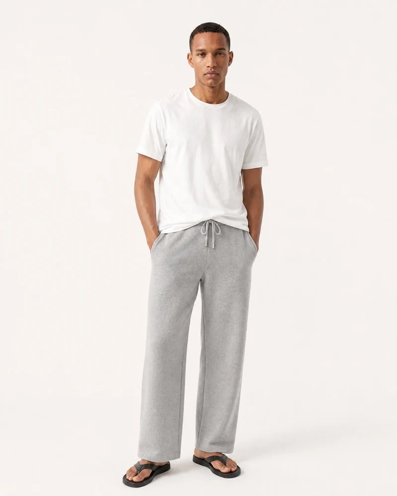 Four-Way Stretch Cashmere Travel Pants