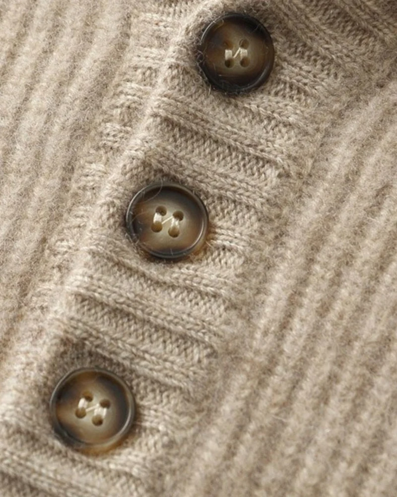 Relaxed Fit Cashmere Hooded Sweater