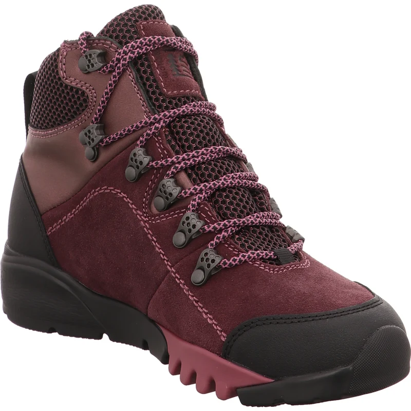 Waldläufer Wanderschuh H-Amiata bordo