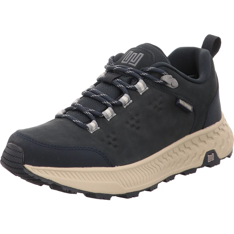 Waldläufer Wanderschuh H-Milli blau