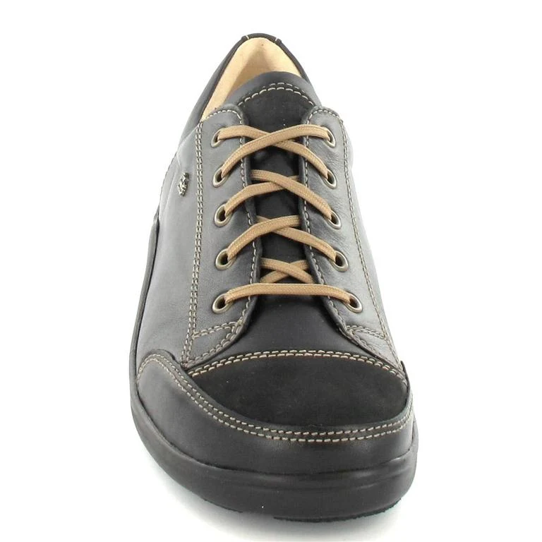FinnComfort Schnürschuh Soho schwarz
