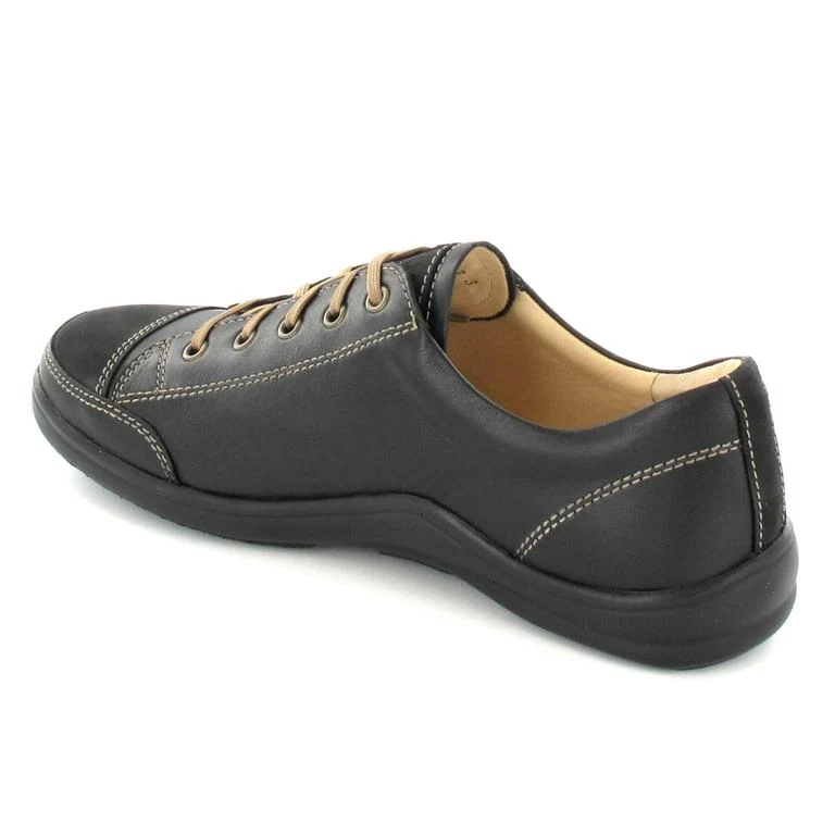 FinnComfort Schnürschuh Soho schwarz