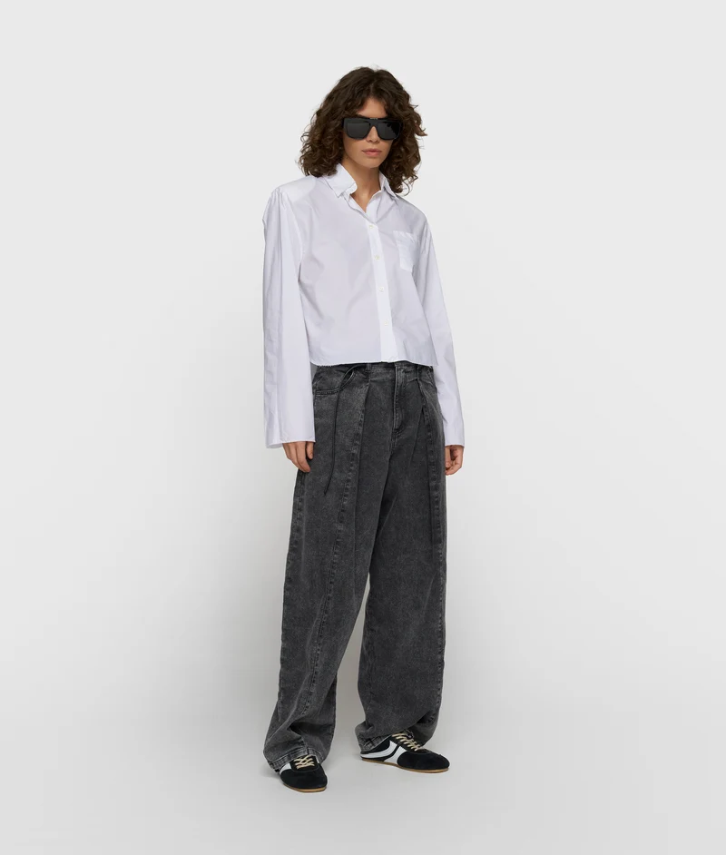 Bar pants jog denim black