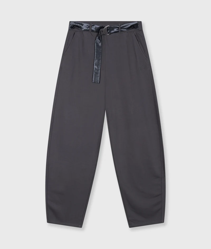 banana pants fleece steel blue