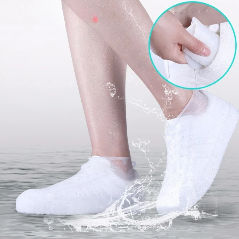 Wasserdichte Silikon-Überschuhe