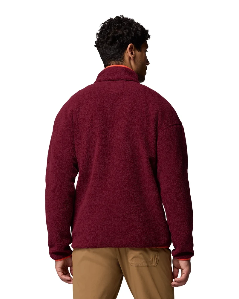 AM5780 Helvetia II Half Snap Fleece rich wine