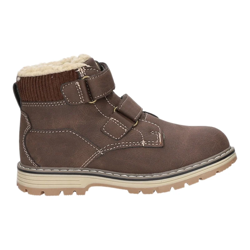Sneakers Schlupf-/Klettstiefelette Warmfutter