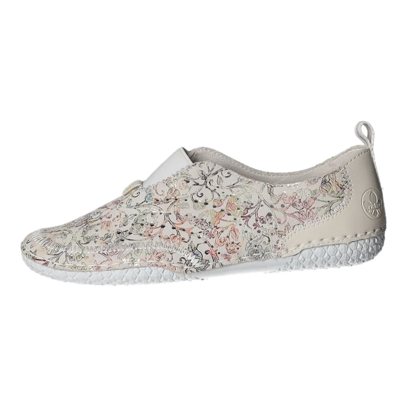 Rieker Slipper/Kletthalbschuh luftdurchlässig (durchbrochenes/geflochtenes Obermaterial)