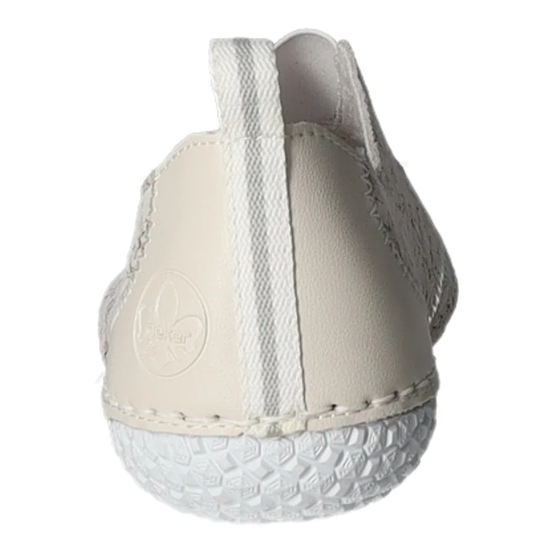 Rieker Slipper/Kletthalbschuh luftdurchlässig (durchbrochenes/geflochtenes Obermaterial)