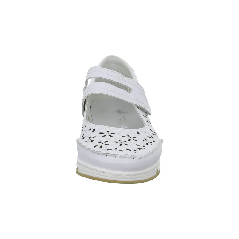 Rieker Slipper/Kletthalbschuh luftdurchlässig (durchbrochenes/geflochtenes Obermaterial)