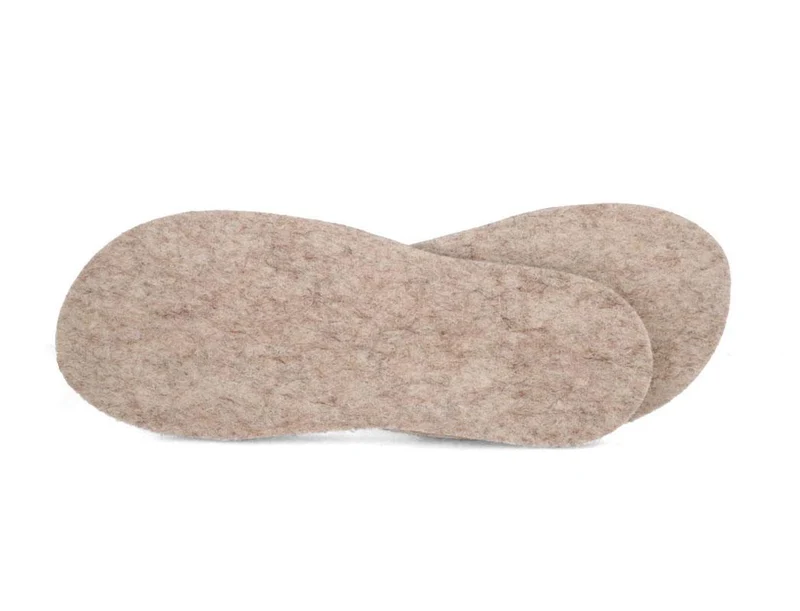5mm Filz-Einlegesohlen, beige
