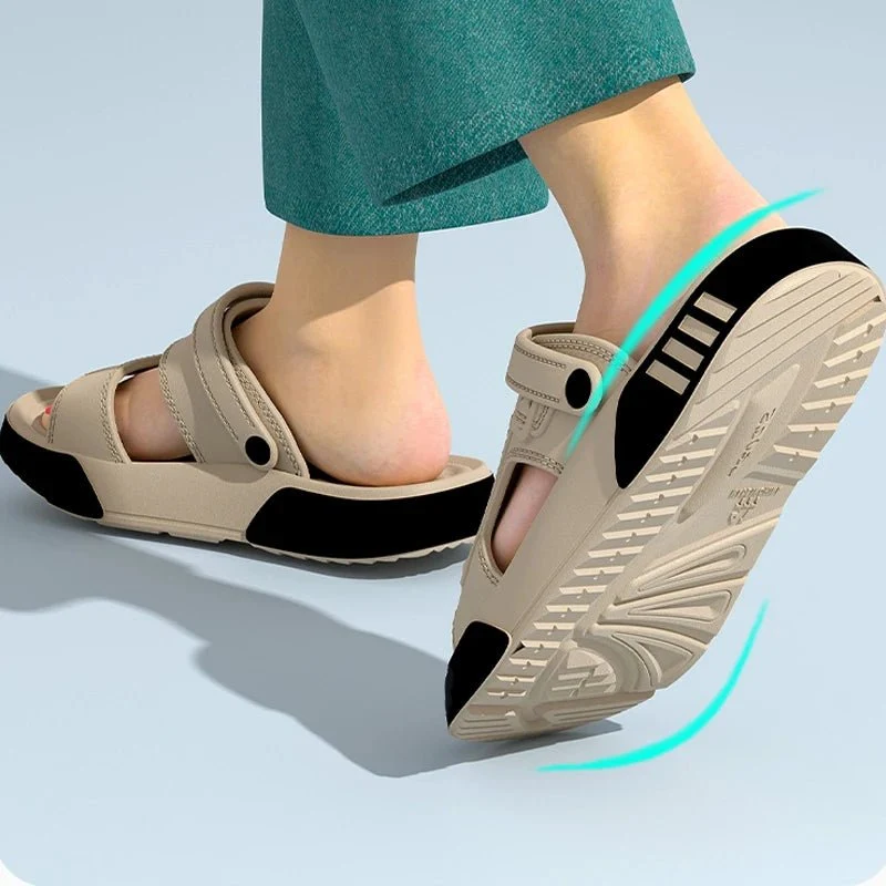 EVA-Sommerpantoffeln für Herren – Bequeme Sandalen mit weicher Sohle für drinnen und draußen