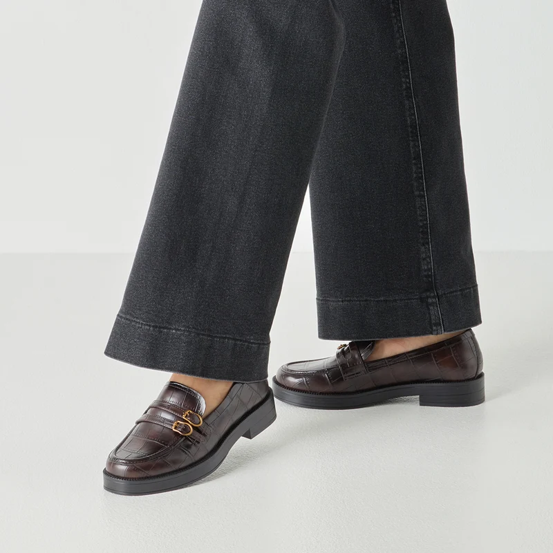 Tamaris Slipper 24348 Mocca Croco