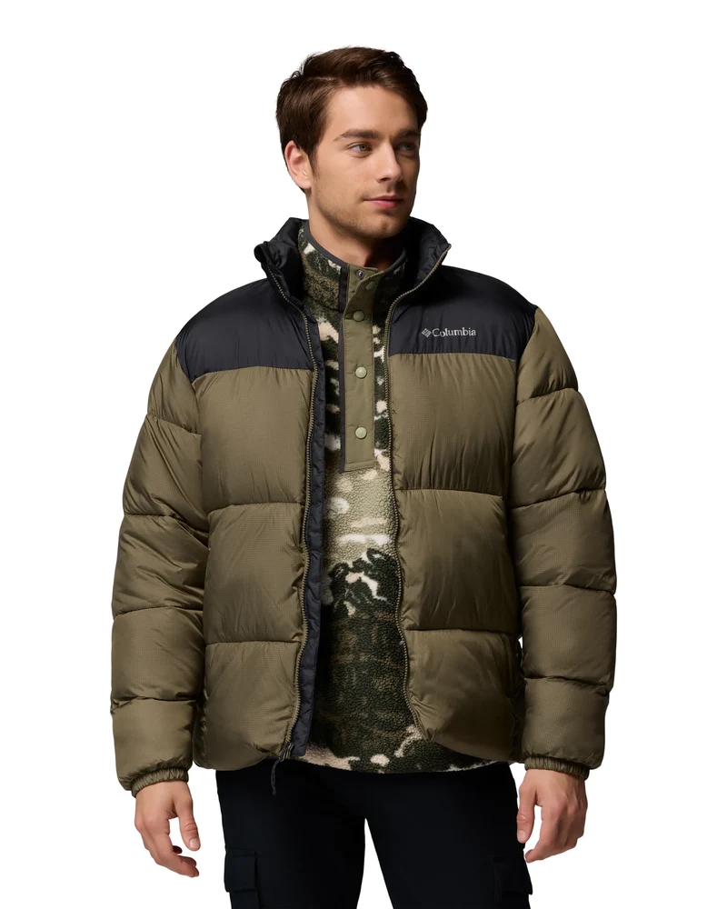 Puffect! III Jacket stone green, bl"