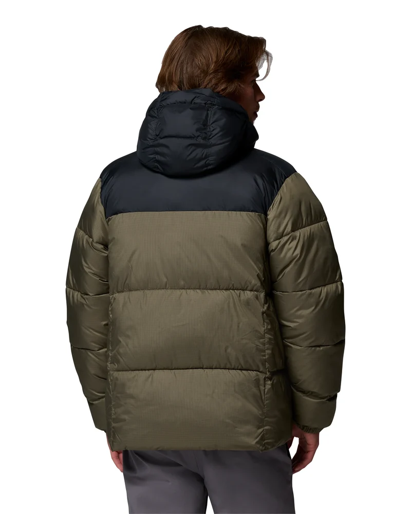 Puffect! II Hooded Jacket stone green, b"