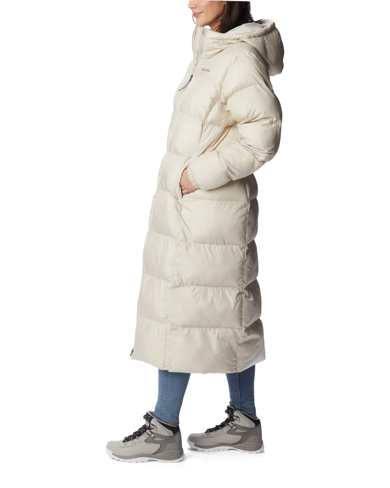 Puffect Long Jacket dark stone