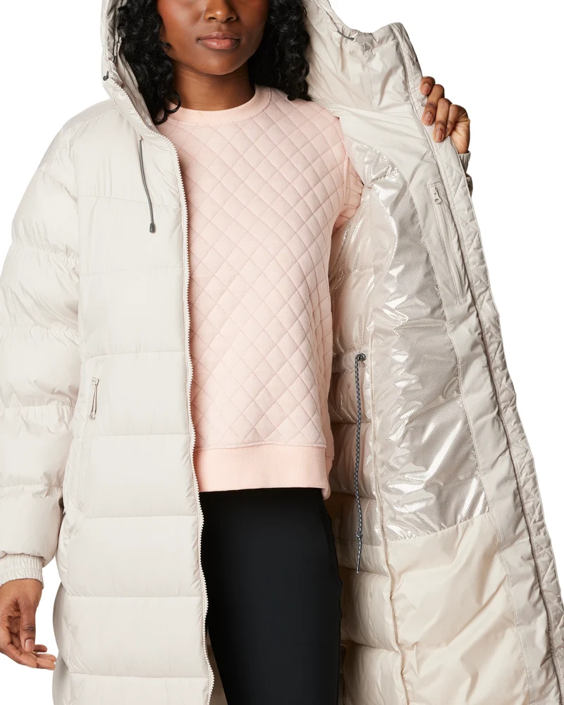 Pike Lake II Long Jacket dark stone