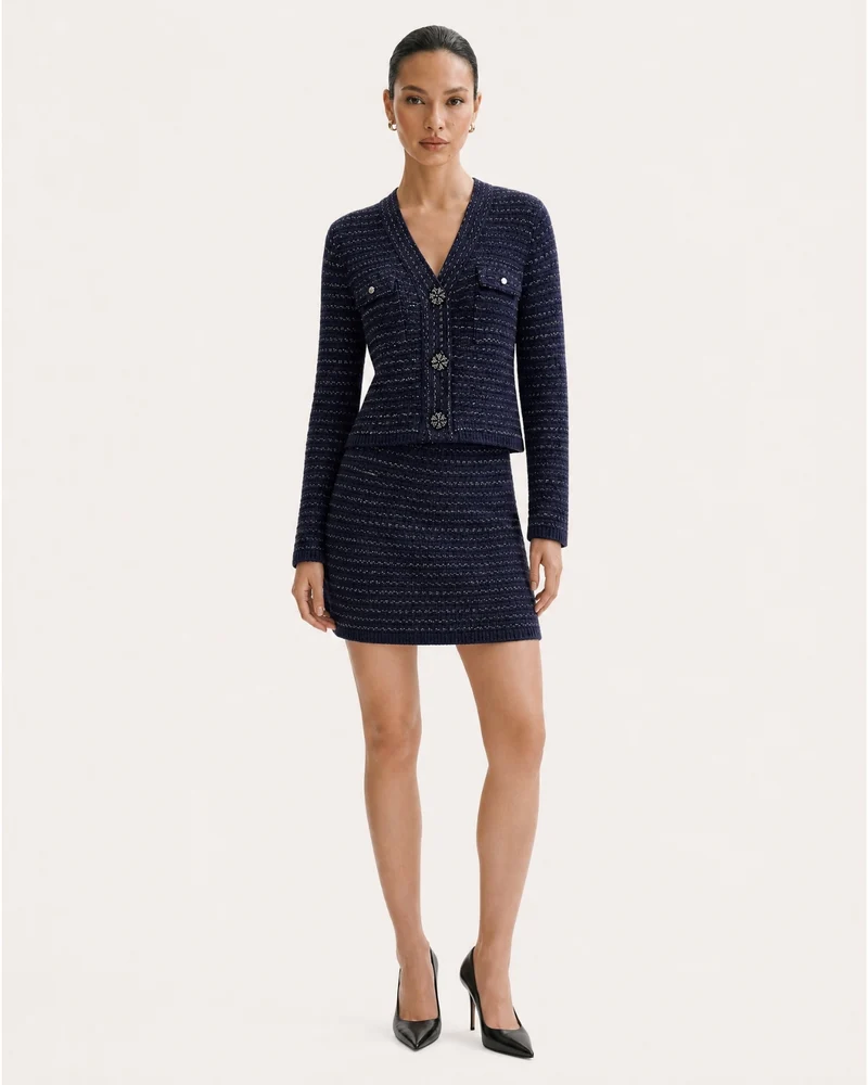 St Moritz Royal Blue Set Suit & Skirt
