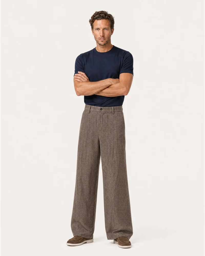 Old Money Trousers Draped Style