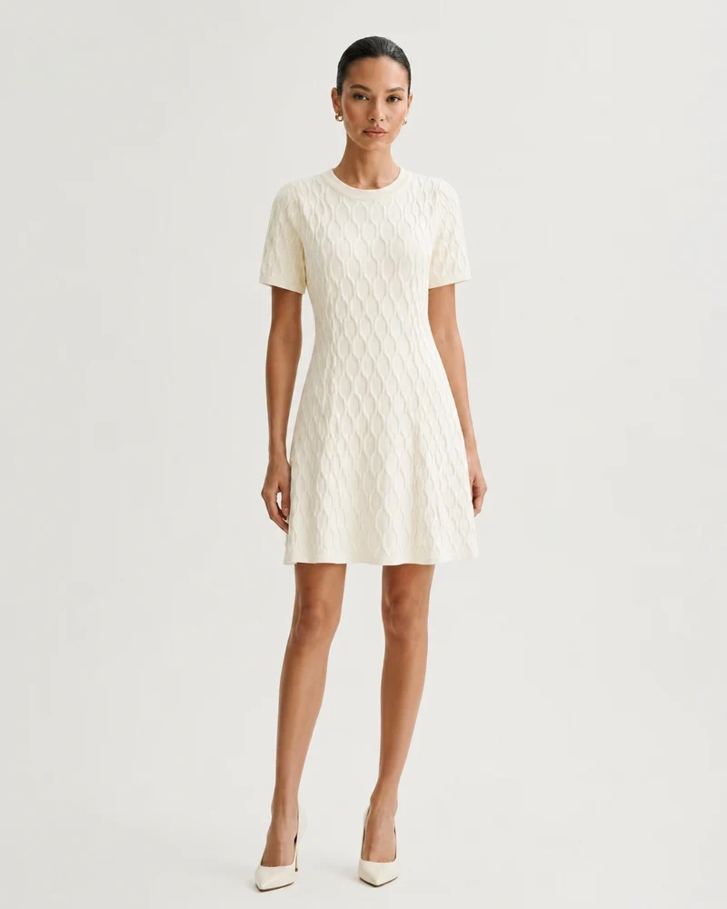 Breathable Dress Korean A-Line Knit