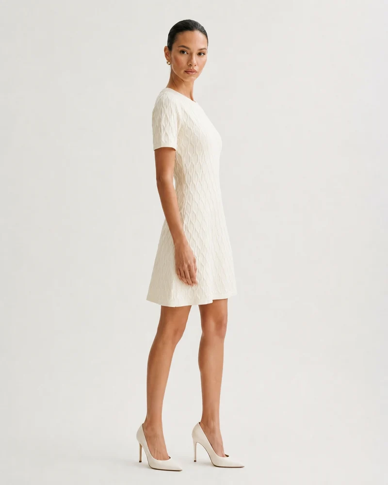 Breathable Dress Korean A-Line Knit