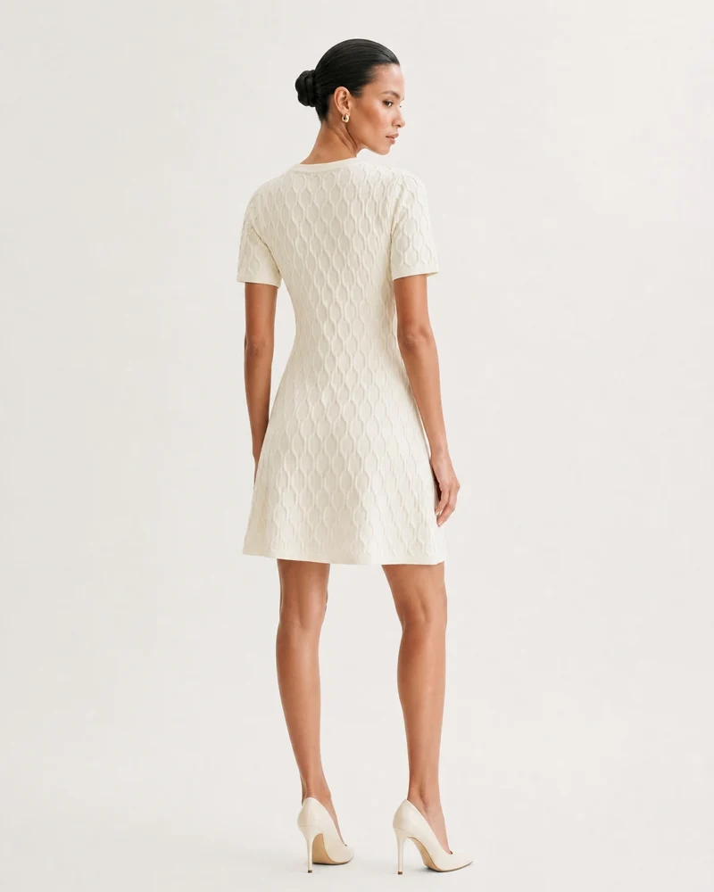 Breathable Dress Korean A-Line Knit