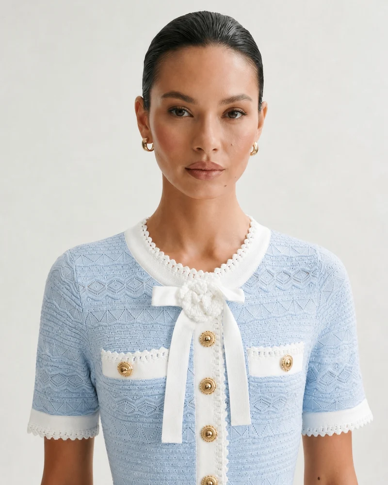 Zira Classic Pearl Tweet Short With Belt