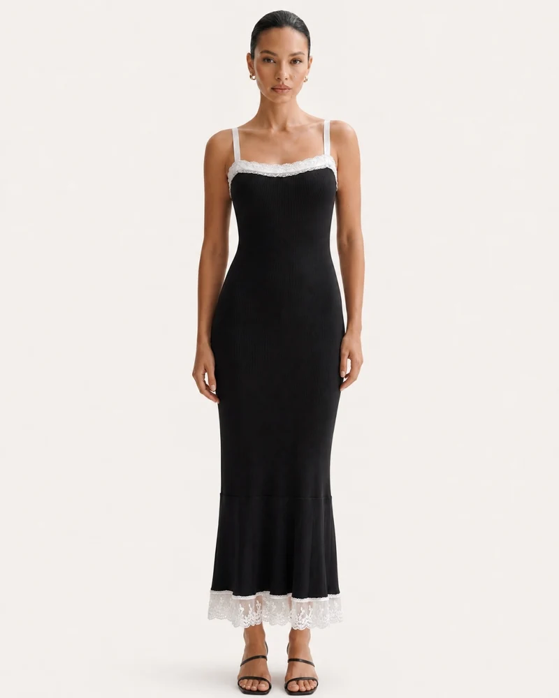 Celebrity Rhinestone Dress Short Sleeve