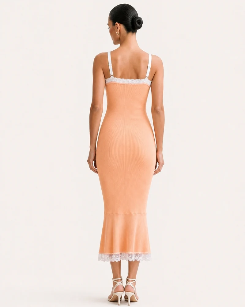 Celebrity Rhinestone Dress Short Sleeve
