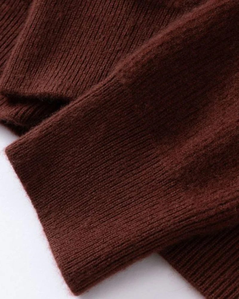 High End Cashmere Zipper Jacket