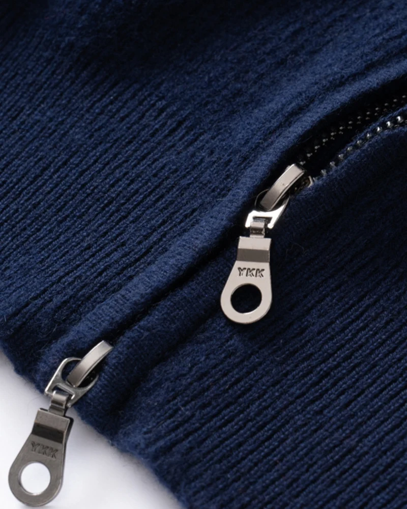 High End Cashmere Zipper Jacket