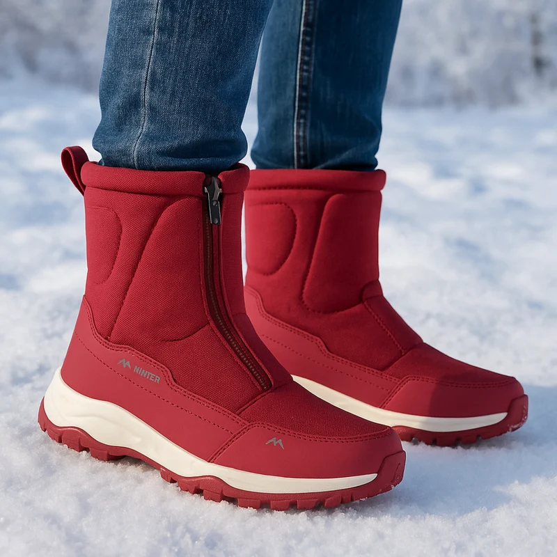 Wasserdichte Winterstiefel Damen – Warm gefüttert