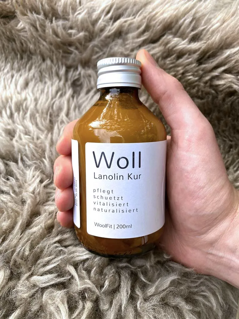 WoolFit Wollkur Lanolin-Wollpflege - biologisch & plastikfrei