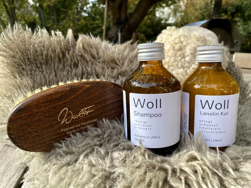 WoolFit Wollkur Lanolin-Wollpflege - biologisch & plastikfrei