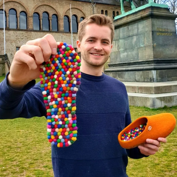 FeelGood Fußbett Massage Einlegesohlen, regenbogen