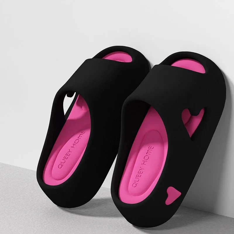Steigern Sie Ihren Komfort mit Damen-Sommer-Plateau-Slippern.