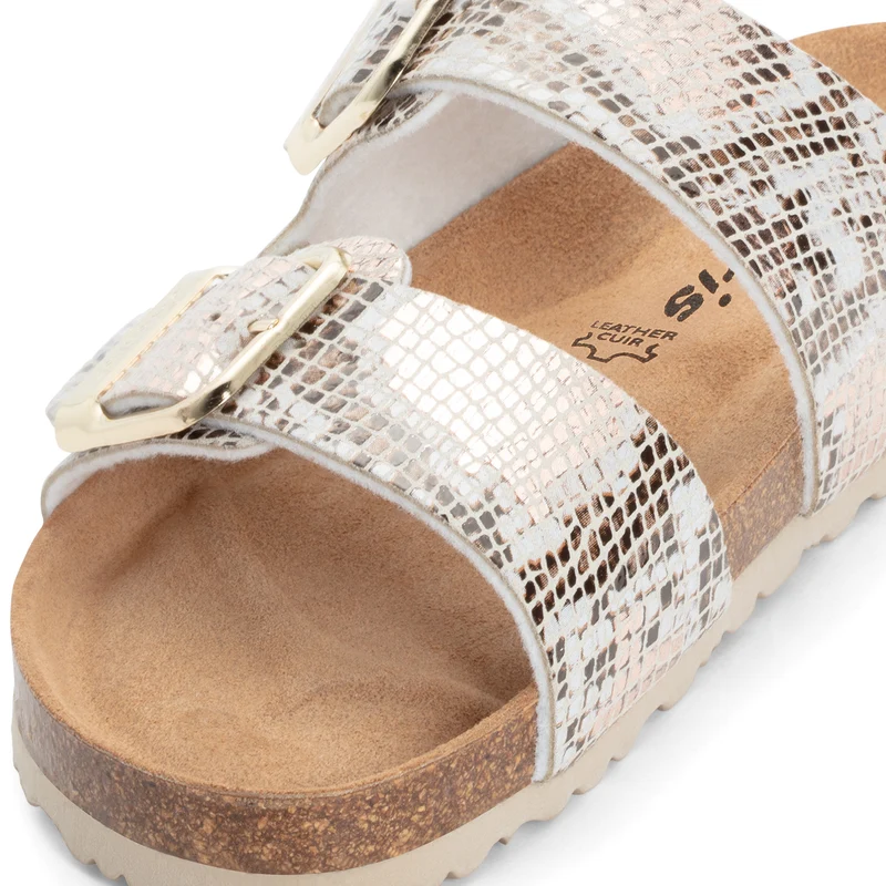Tamaris Pantolette 27523 Beige/Snake