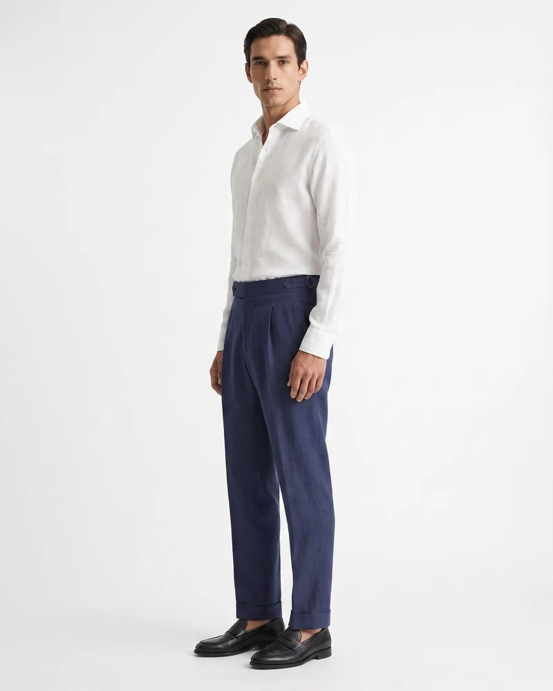 Miami Linen Dress Trousers Breathable Pants