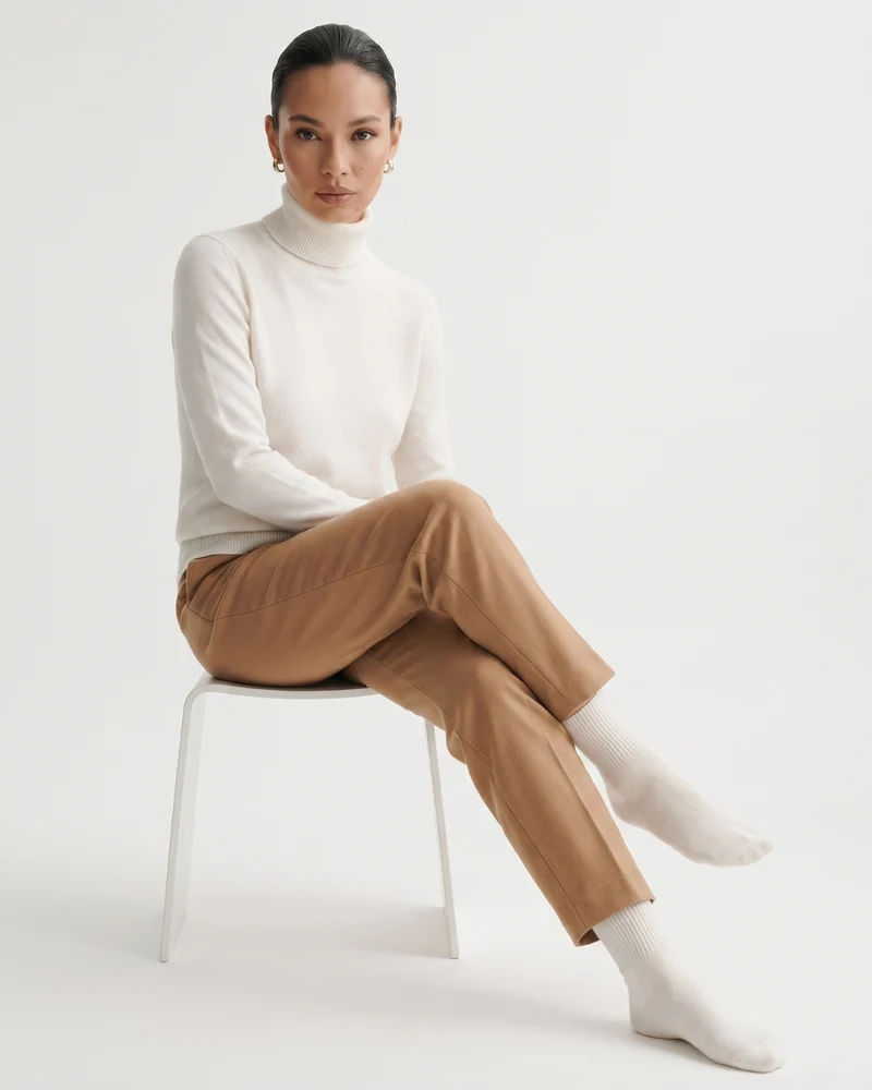 Cashmere Knit Socks Breathable