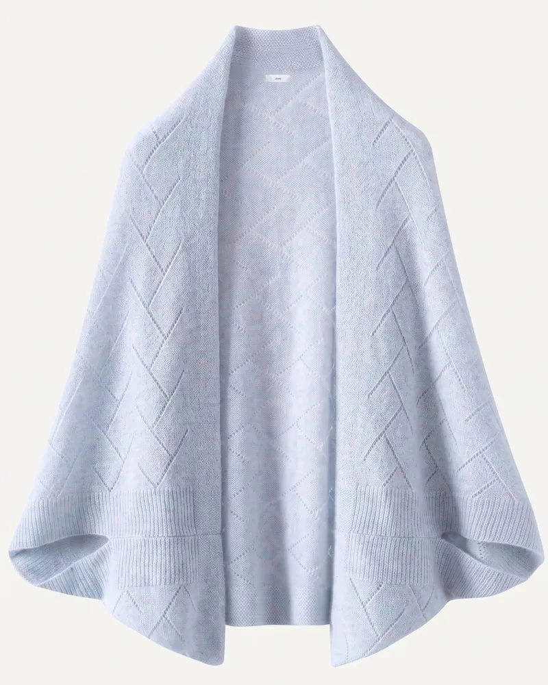 Mia Cashmere Quilted Shawl