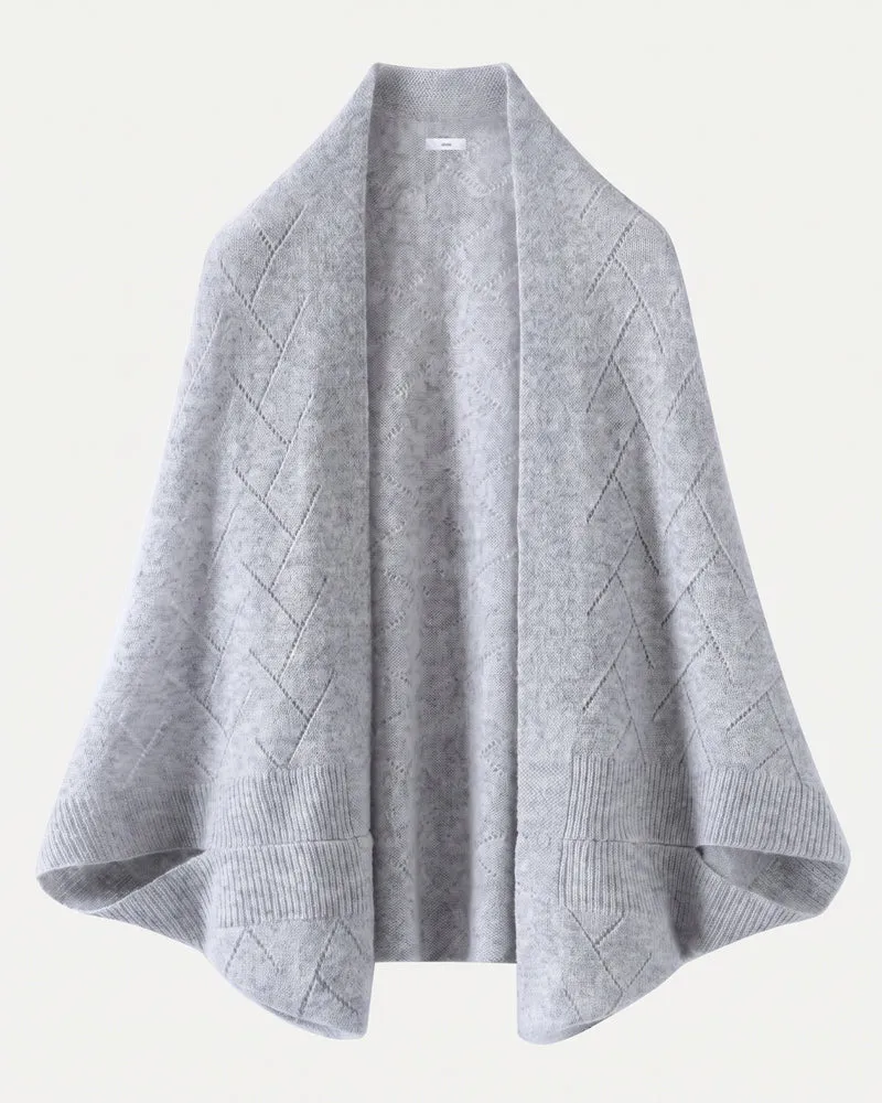Mia Cashmere Quilted Shawl