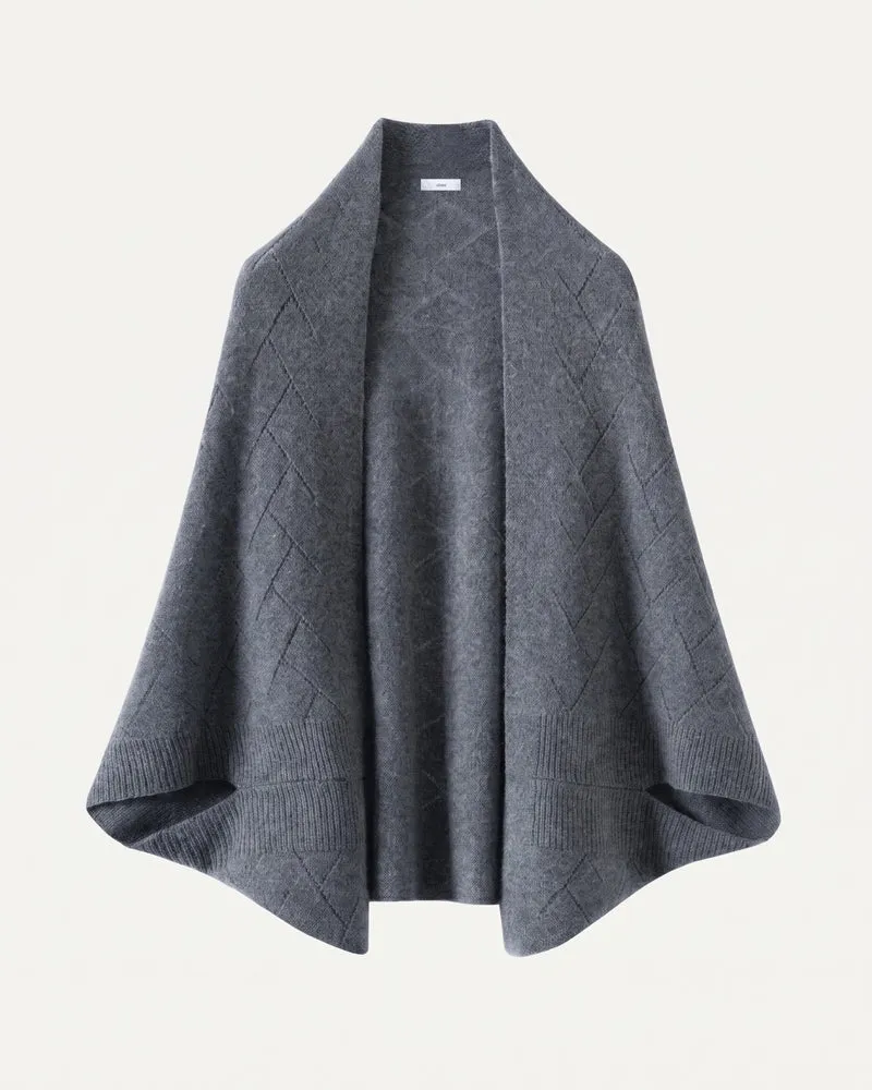 Mia Cashmere Quilted Shawl